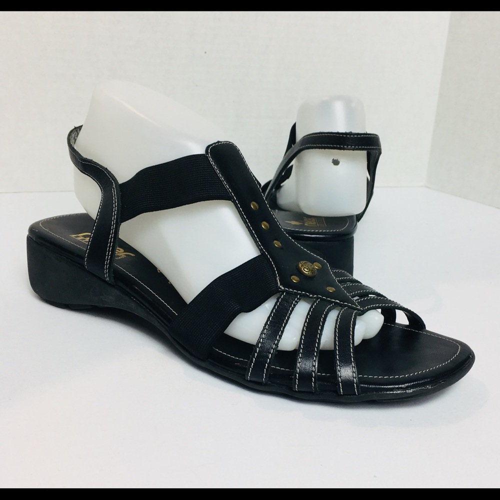 Rieker Antistress Sandals Slingback Black Sz 42/10